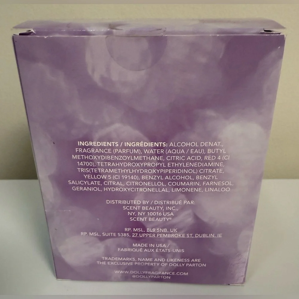 NIB Dolly Parton Smoky Mountain eau de Parfum spray and roller ball set - Picture 4 of 8